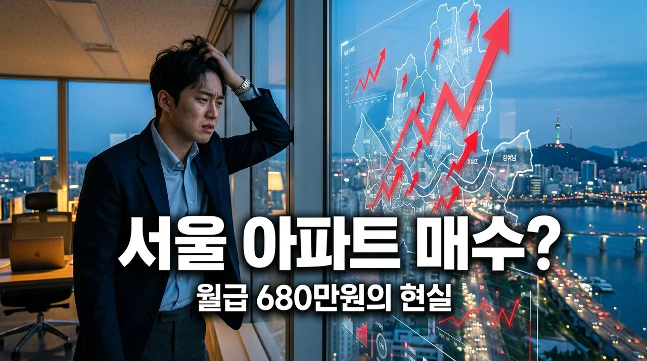 서울 아파트 매수? 월 680만원 벌어도 턱도 없었던 진짜 이유와 현실