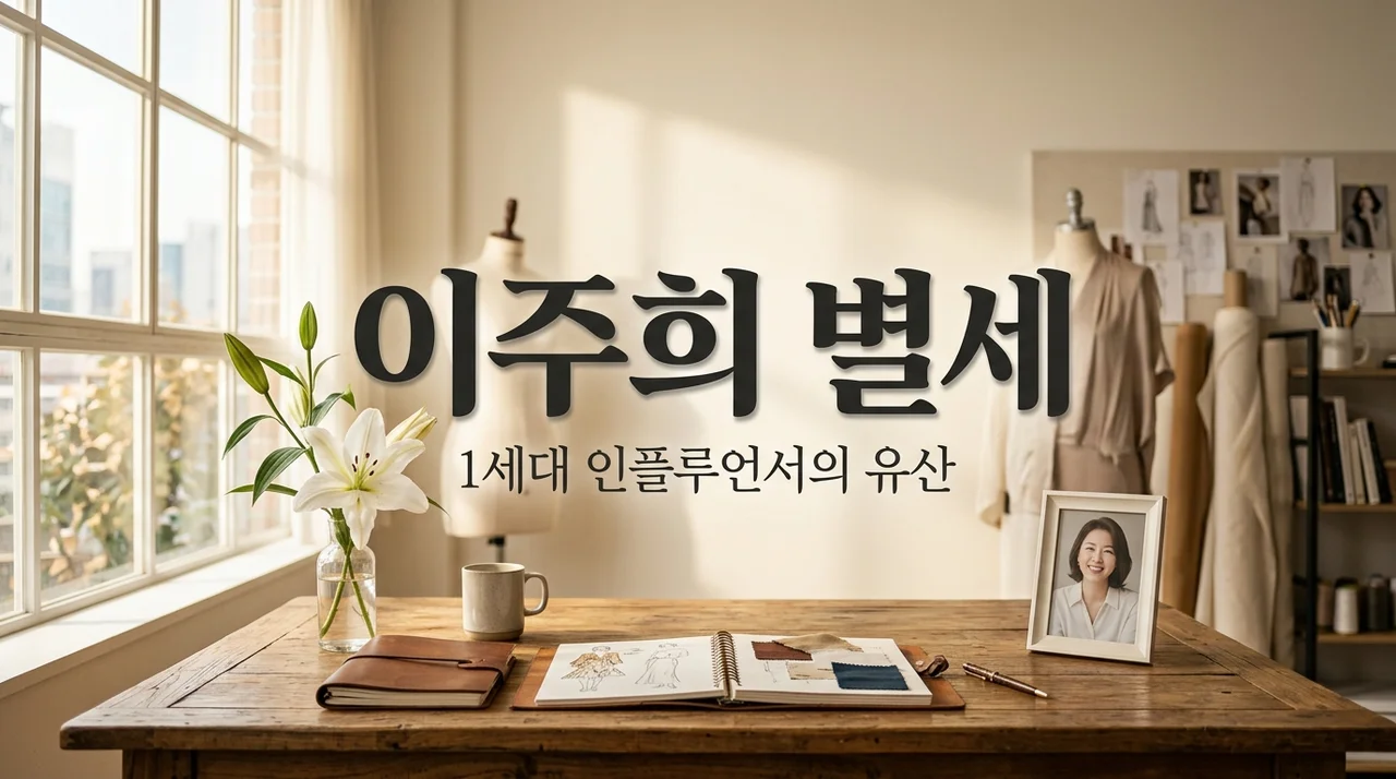 이주희 1세대 인플루언서 별세 소식에 잠 못 이룬 이유와 우리가 기억해야 할 것들