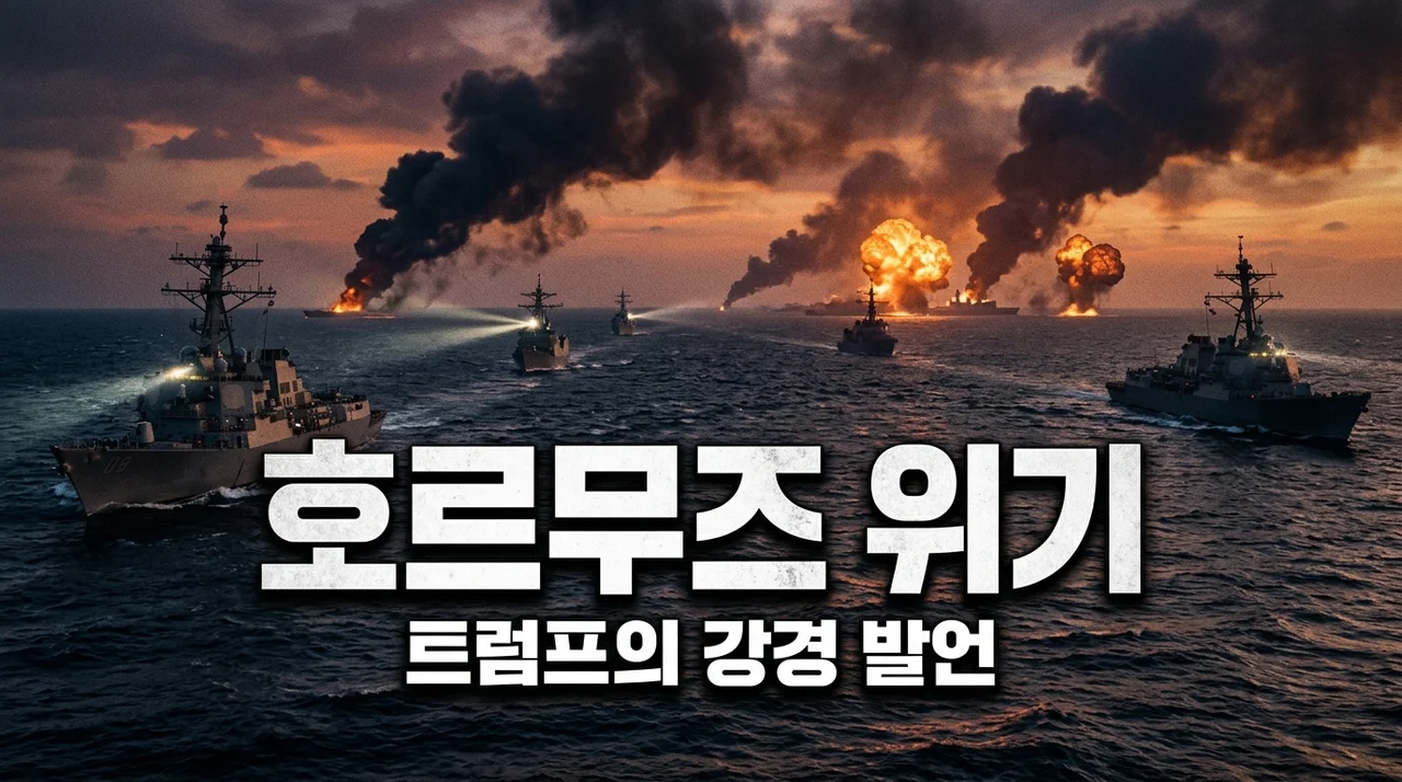 호르무즈 해협 미군 공습과 트럼프 이란 발언, 직접 분석한 전쟁 위기 시나리오