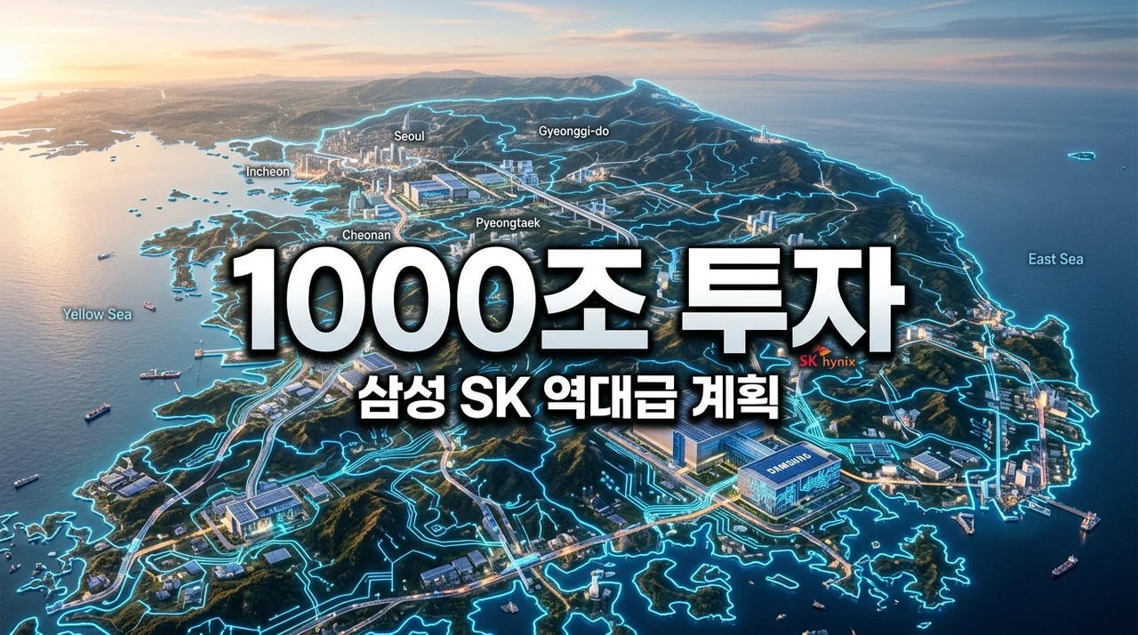 삼성전자 SK하이닉스 1000조 투자 계획, 호남 넘어 전국 확대에 주목해야 할 이유