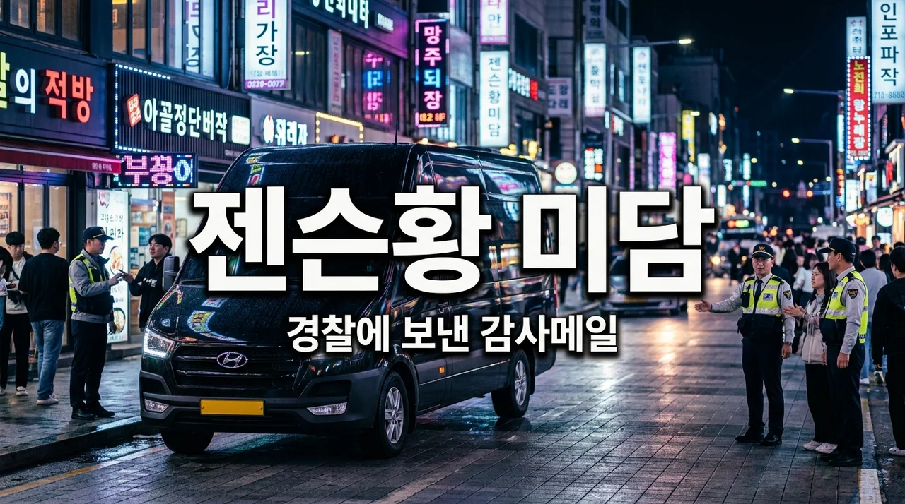 젠슨 황 딸이 한국 경찰에 메일 보낸 진짜 이유, 홍대 인파 속 숨겨진 미담