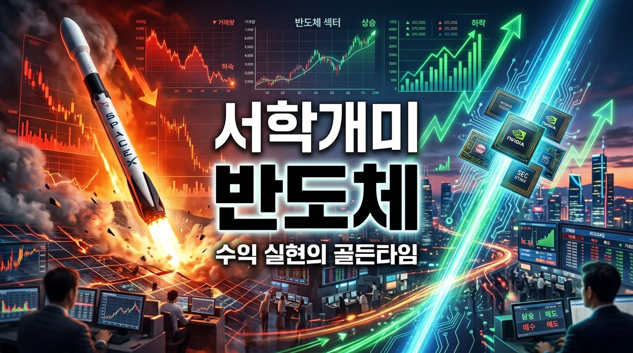 서학개미 반도체주 SOXL 매수 급증, 스페이스X 팔고 갈아탄 진짜 이유