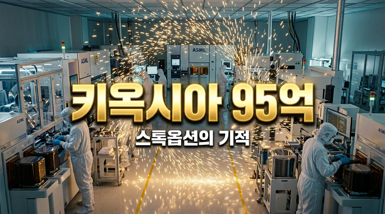 키옥시아 스톡옵션 95억 잭팟 소식에 배 아픈 이유와 투자 관점