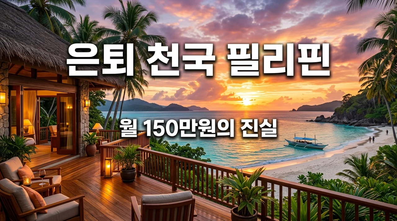 필리핀 은퇴 이민 세계 1위? 월 150만원으로 누리는 바다 앞 삶의 진짜 현실