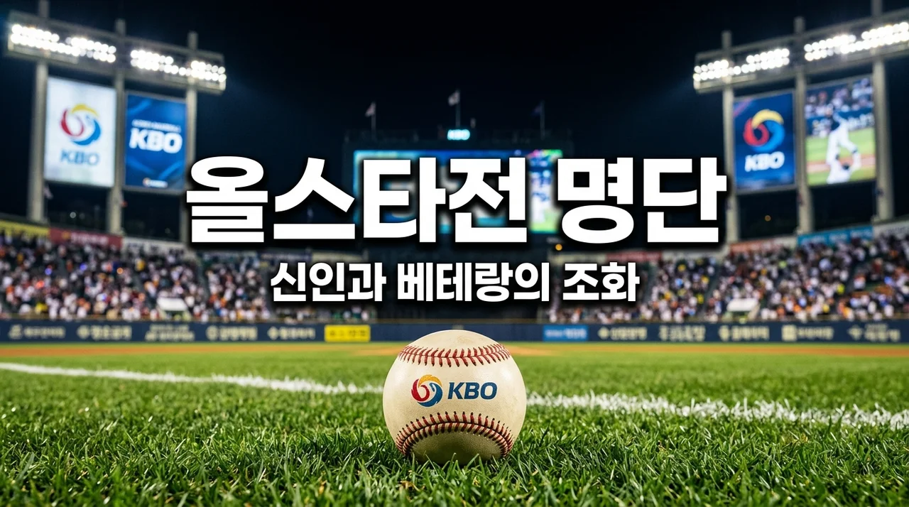 KBO 올스타전 감독 추천 명단 발표! 장찬희 박정민 박준현 신인 3인방과 류현진의 귀환