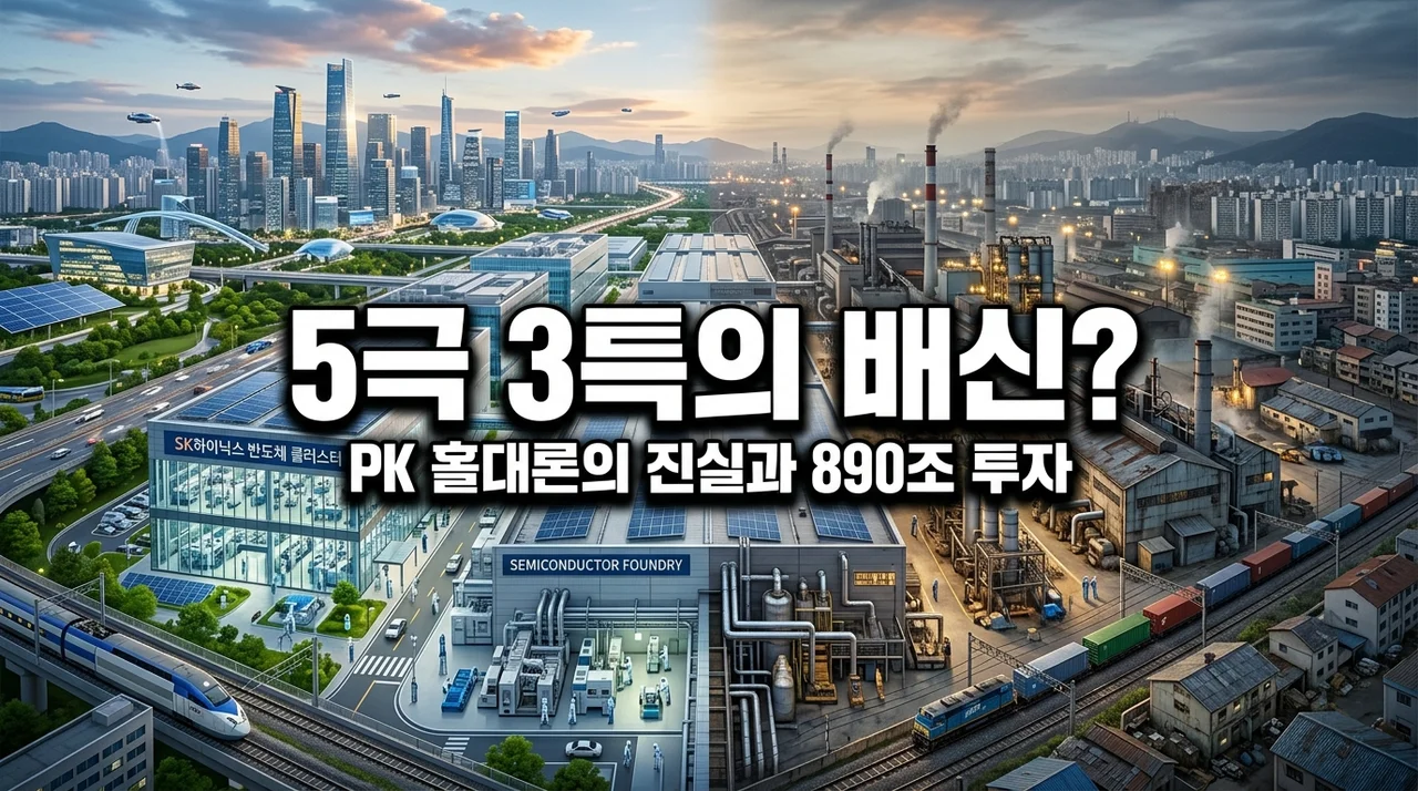 5극 3특 무색한 호남 890조 투자, PK 홀대론 확산에 제가 느껴본 위기감