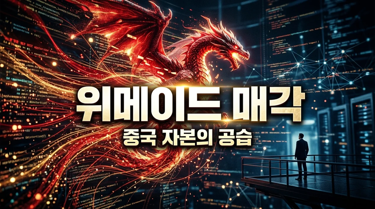 위메이드 박관호 지분 매각, 미르의 전설 중국행에 든 생각