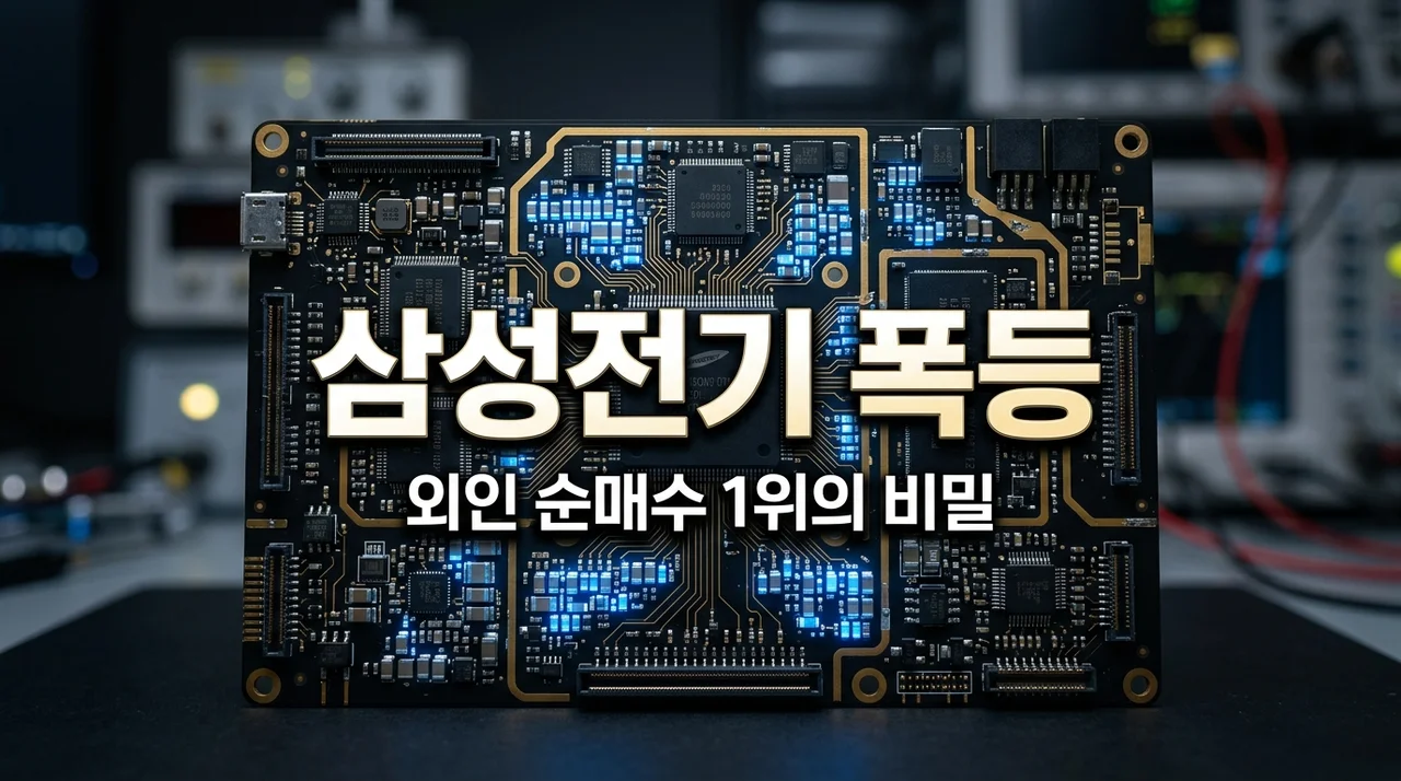 삼성전기 주가 급등 이유, 외인 '쓸어담기'에 전고점 돌파할까? 직접 분석한 3가지 핵심
