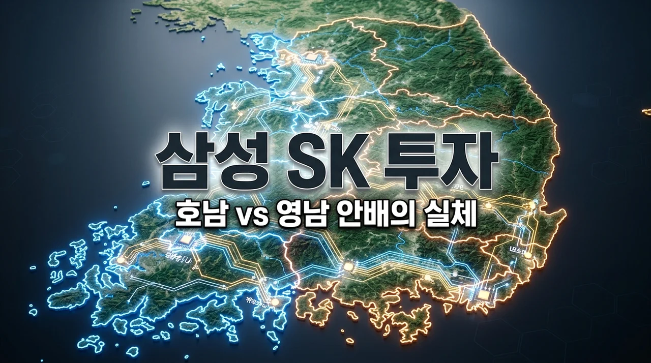 삼성 SK 4755조 투자 발표, 호남 집중 속 영남 안배설의 진실