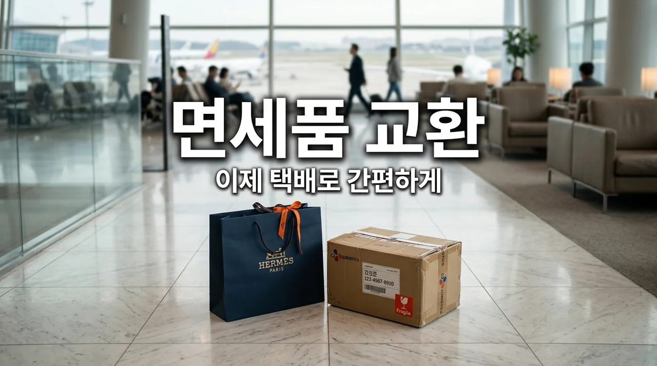 면세품 교환 귀국 후 택배로 된다고? 직접 겪어보고 감탄한 꿀팁