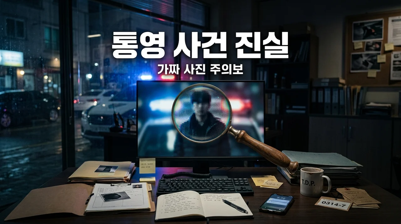 통영 살인 사건 용의자 얼굴? SNS 가짜 사진 정체에 뼈저리게 느낀 팩트