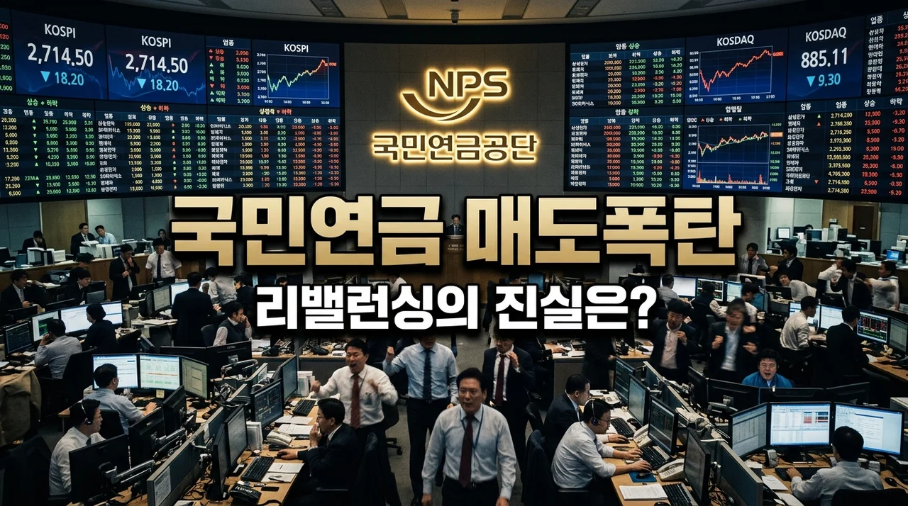 국민연금 74조 매도폭탄설? 직접 겪어보니 공포보다 기회인 이유