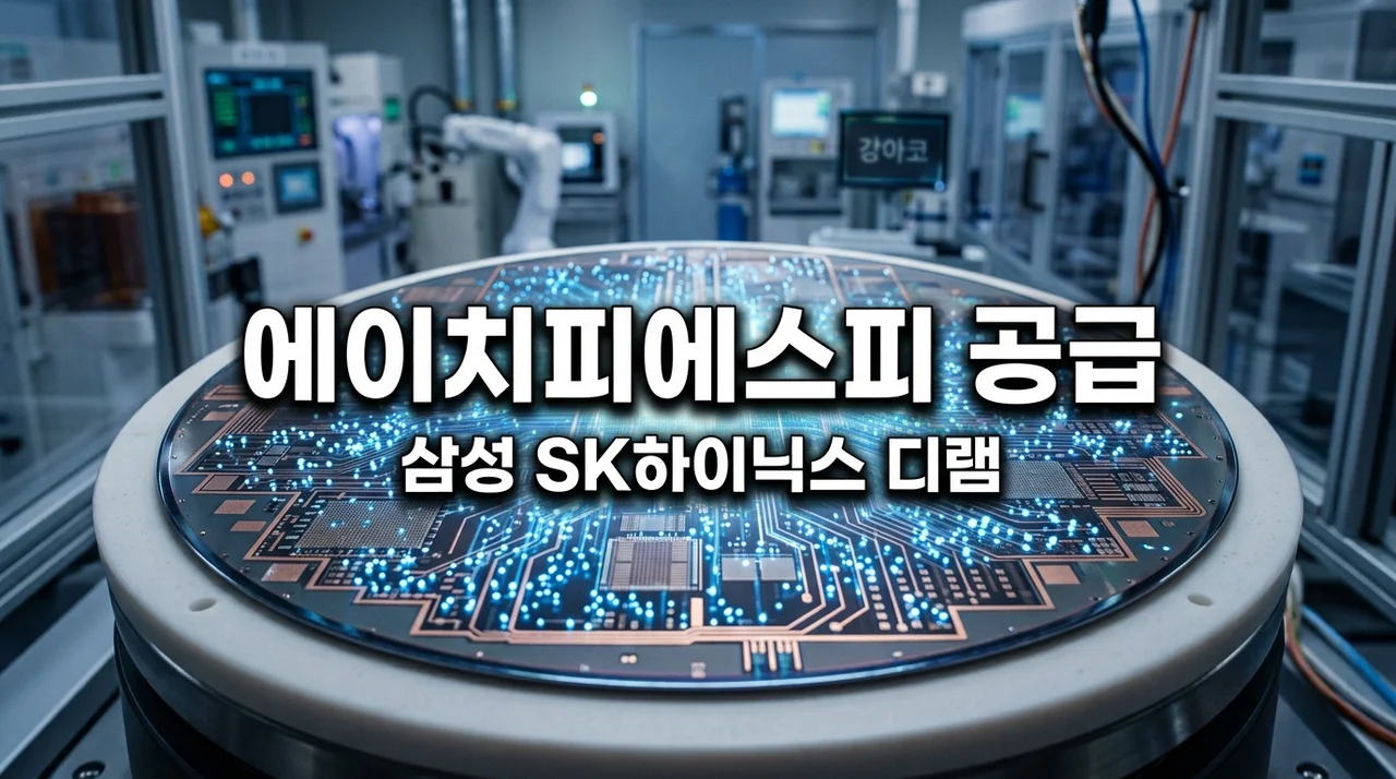 HPSP 삼성 SK하이닉스 D램 공급 임박? 직접 뜯어본 반도체 대장주의 위력