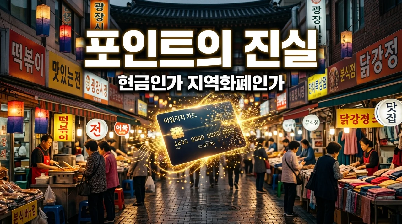 카드포인트 지역화폐 전환 소식에 제가 현금 출금을 서두른 이유 (실효성 비교)