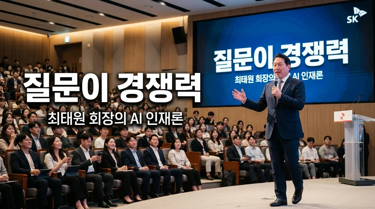 AI 시대 인재상 최태원 회장 메시지에서 찾은 정답보다 질문이 중요한 이유