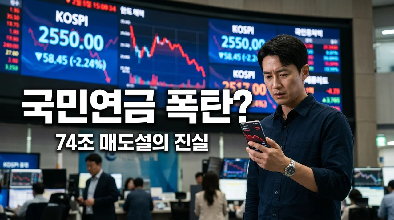 국민연금 리밸런싱 재개, 74조 매도 폭탄설에 잠 못 드는 개미들을 위한 조언