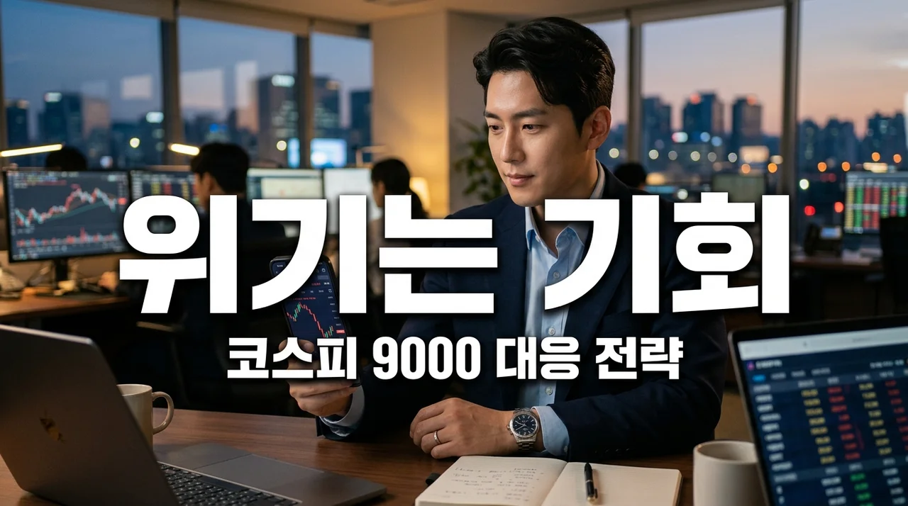 코스피 9000 시대, 급락할 때 주식 더 사야 할까? 직접 겪어본 하락장 대처법