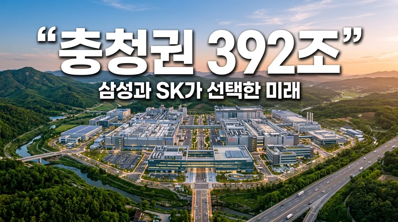삼성 140조·SK 100조 투자? 충청권 반도체 벨트 직접 분석해보니 느껴진 소름 돋는 변화들