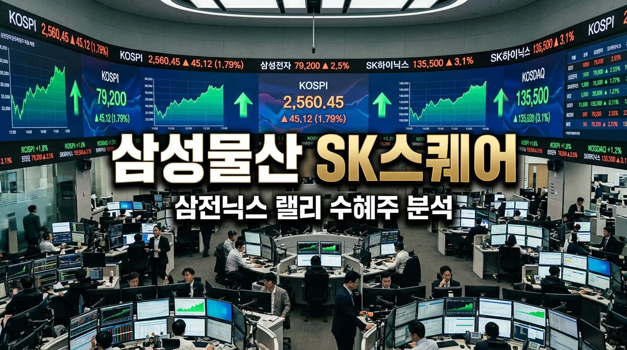 삼성물산 SK스퀘어 주가 전망, 삼전닉스보다 더 매력적인 진짜 이유 3가지