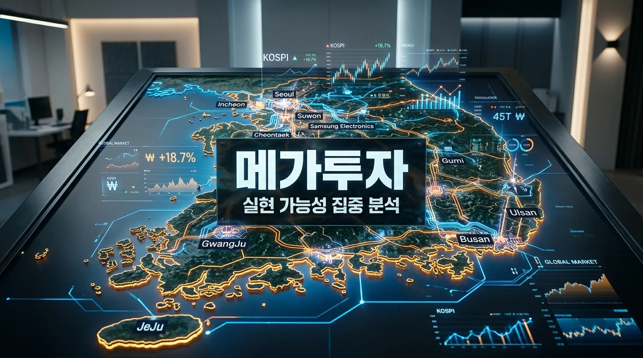 [이슈분석] 정부 메가 프로젝트 1500조 투자, 홍준표 시장의 쓴소리와 현실적 경제 리스크 분석