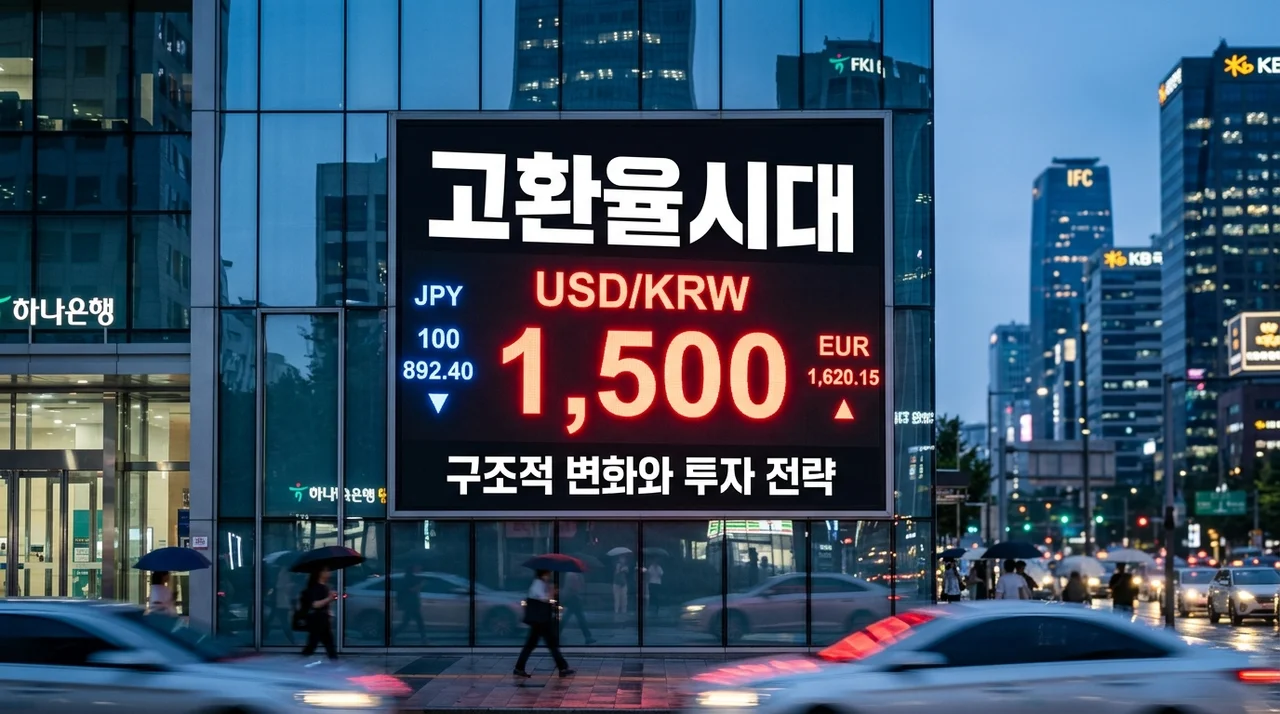 [리얼전망] 원달러 환율 1500원 시대, 과거 수준 복귀 어려운 이유와 대응법