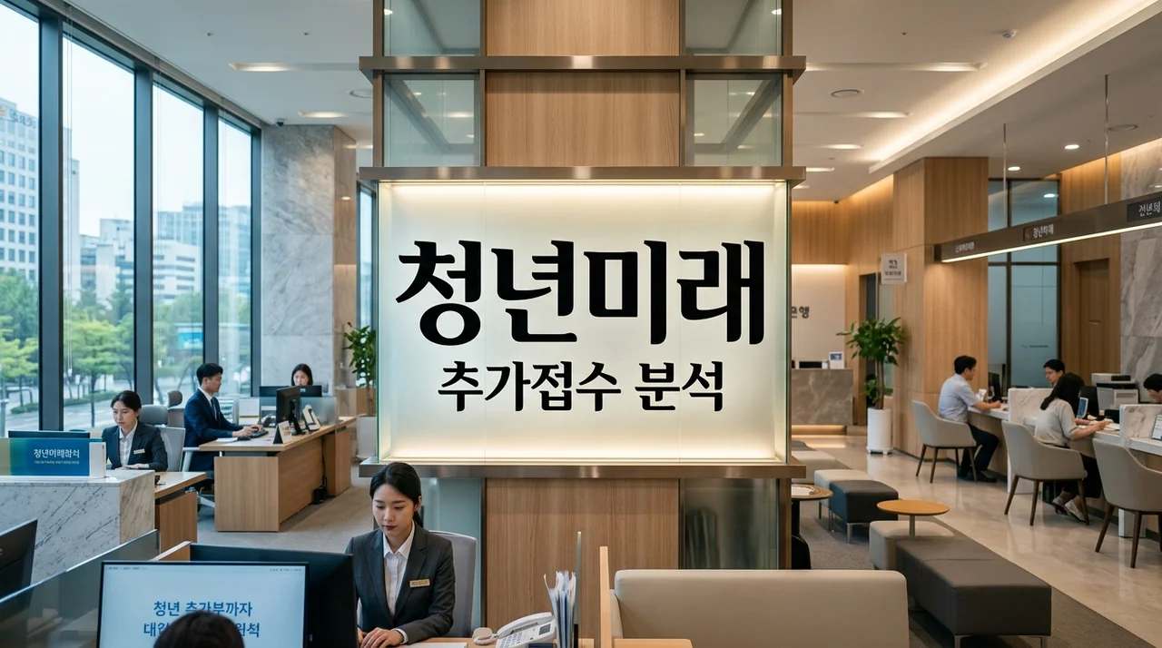 [리얼후기/비교] 청년미래적금 추가 접수 조건 및 가입 심사 결과 일정 안내