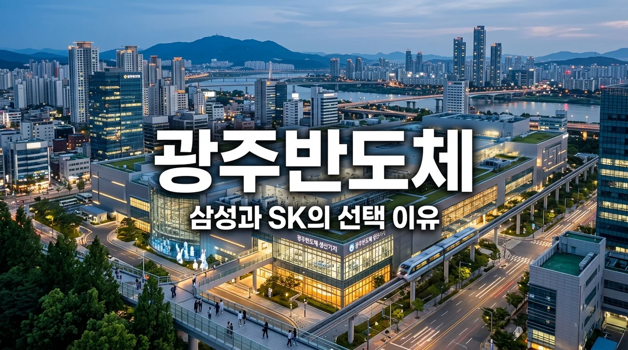 [리얼후기/비교] 광주 반도체 클러스터 삼성 SK 선택 이유와 정주여건 분석