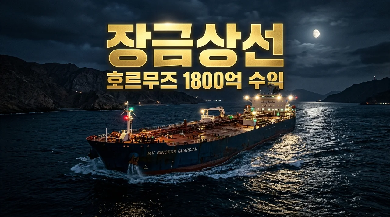 [리얼분석] 장금상선 호르무즈 해협 원유 수송 1800억 수익 비결과 VLCC 투자 전략