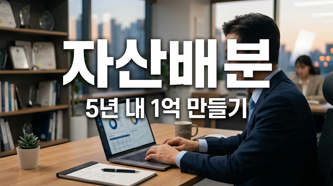 [리얼후기/비교] 월급 300만 원 자산 배분 전략, 5년 내 1억 만드는 현실적 설계법