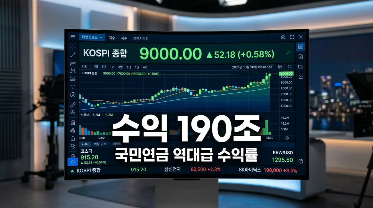 국민연금 주식 수익률 190조 폭증, 삼성전자 SK하이닉스 비중 확대와 리밸런싱 전망