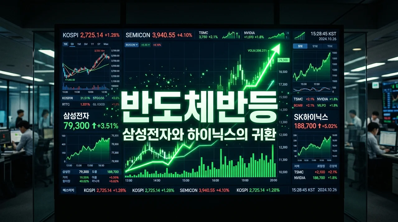 삼성전자 SK하이닉스 주가 급반등, 반도체 대장주 투자 전략 및 전망