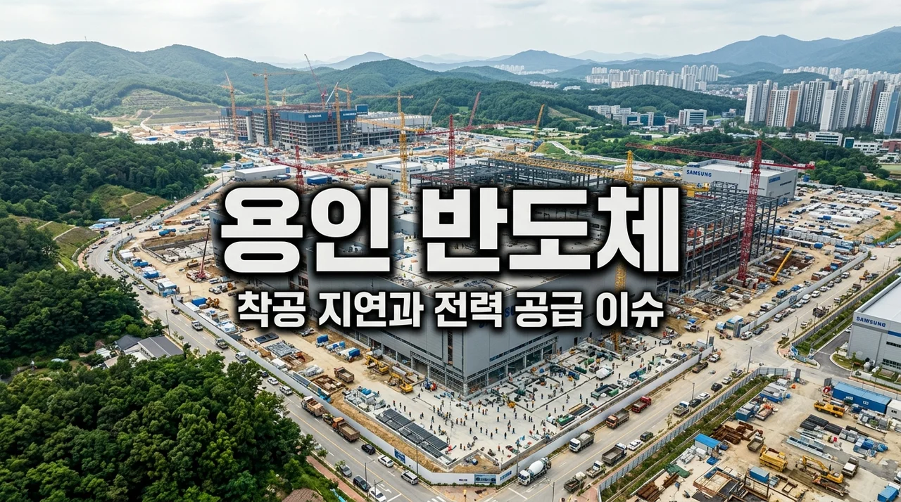 [리얼후기/비교] 용인 반도체 국가산단 착공 지연과 토지 보상 38%의 진실