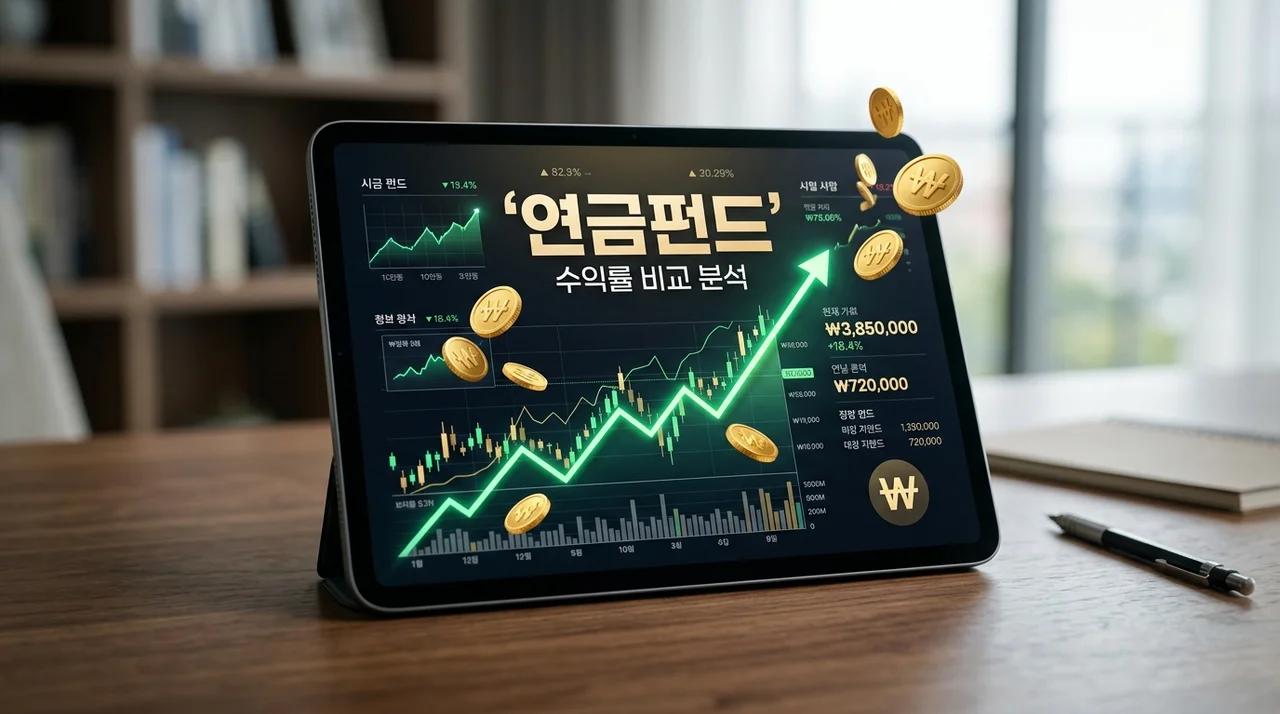연금저축펀드 수익률 비교 및 보험에서 펀드로 갈아타야 하는 이유