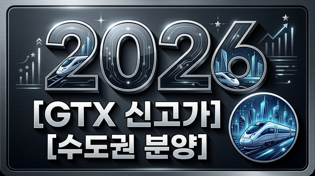 [리얼후기/비교] GTX 수혜 단지 신고가 행렬! 2026년 수도권 부동산 시장 전망과 알짜 분양 정보