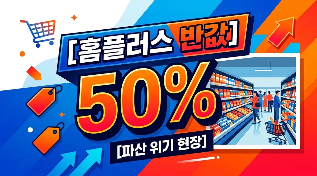 홈플러스 파산 위기 반값 세일 현황과 향후 1주 극적 반전 가능성