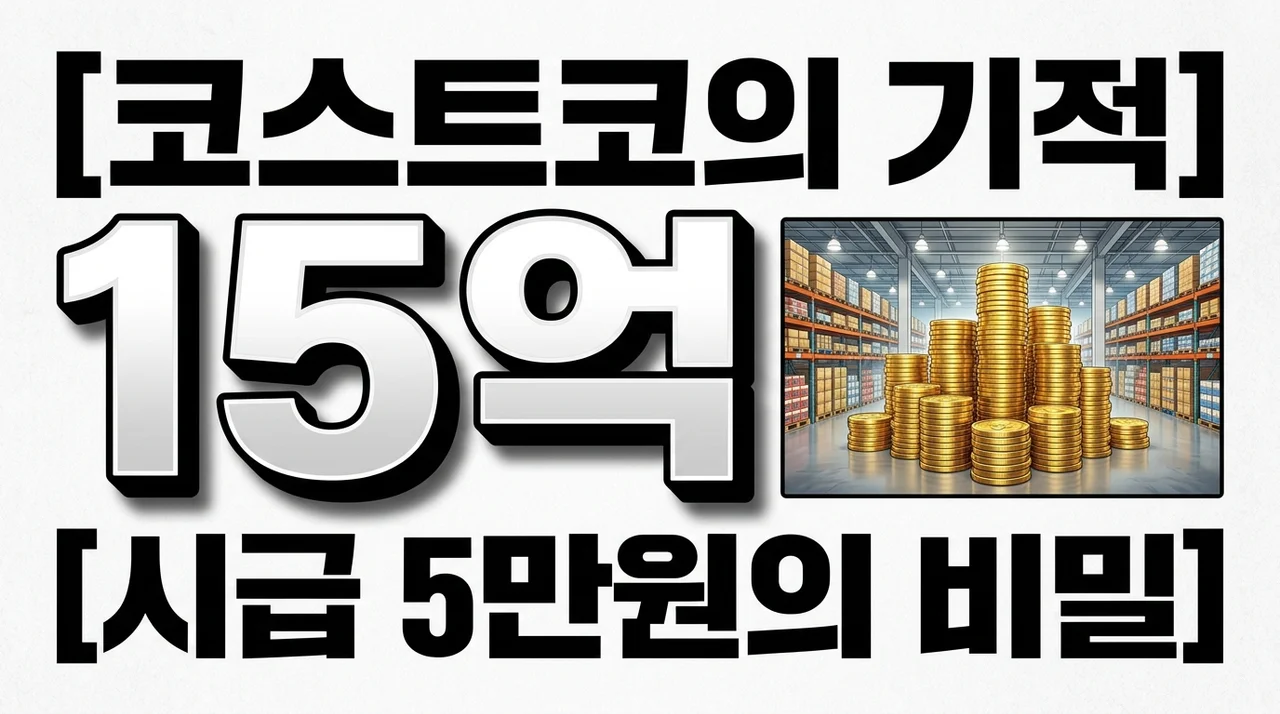 [리얼후기/분석] 코스트코 시급 5만원과 퇴직금 15억, 고임금의 경제학