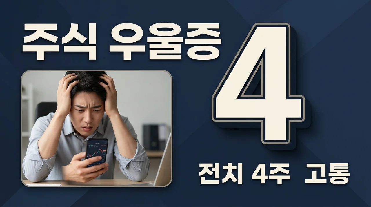주식 우울증 극복하는 법: 포모 증후군과 전치 4주의 뇌 통증 관리