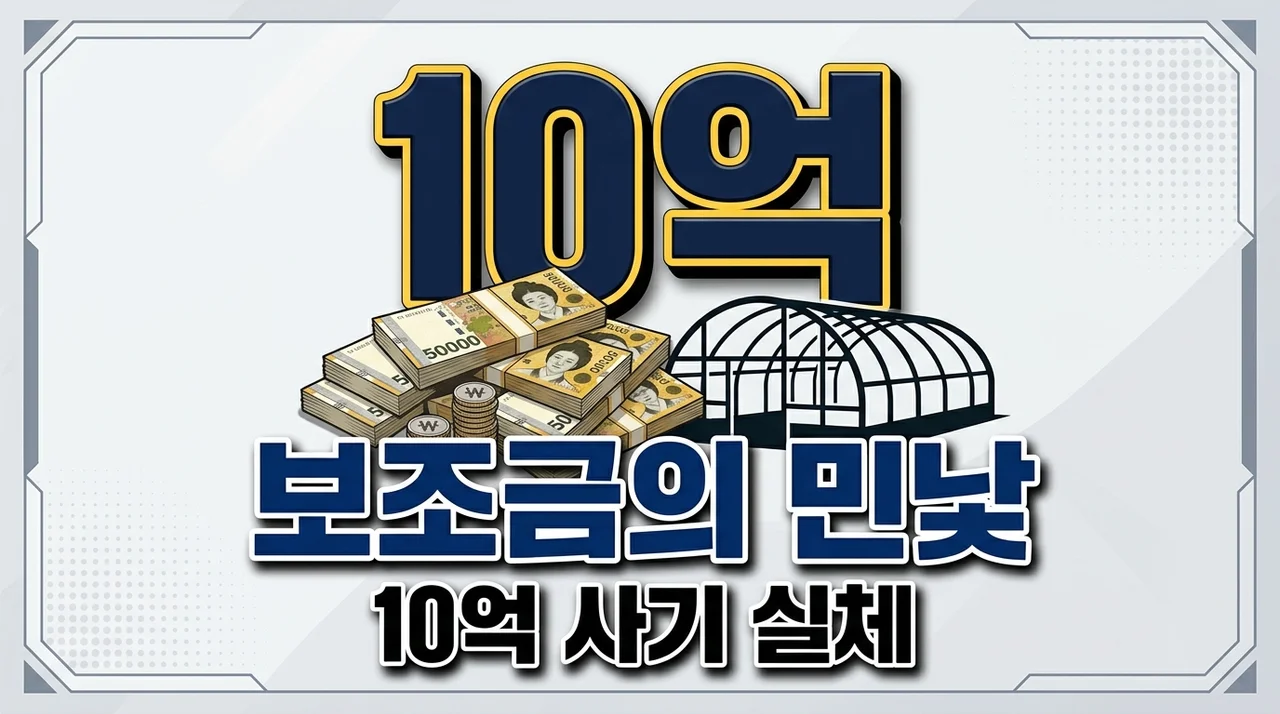 [리얼후기] 청년농업인 지원금 10억 가로챈 바질 농장의 실체와 농업 보조금 주의사항