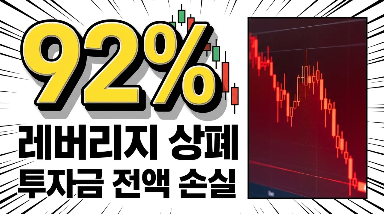 레버리지 ETF 상장폐지 위험 루시드 LCDL 92% 폭락과 투자금 전액 손실 분석