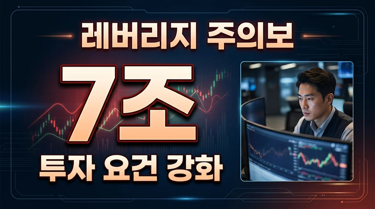 단일종목 레버리지 투자 7조 유입, 개미 투자자가 알아야 할 규제 변화와 리스크