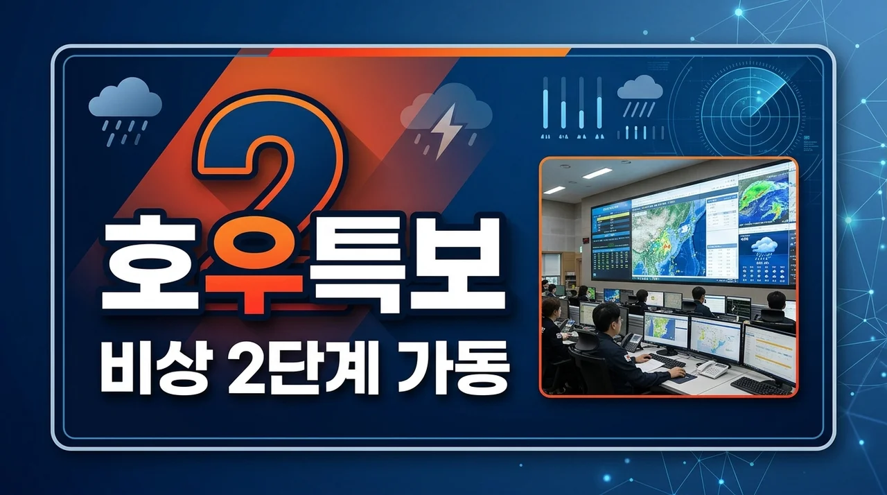 경기도 호우특보 비상 2단계 발령…침수 피해 대응 및 도로 통제 총정리