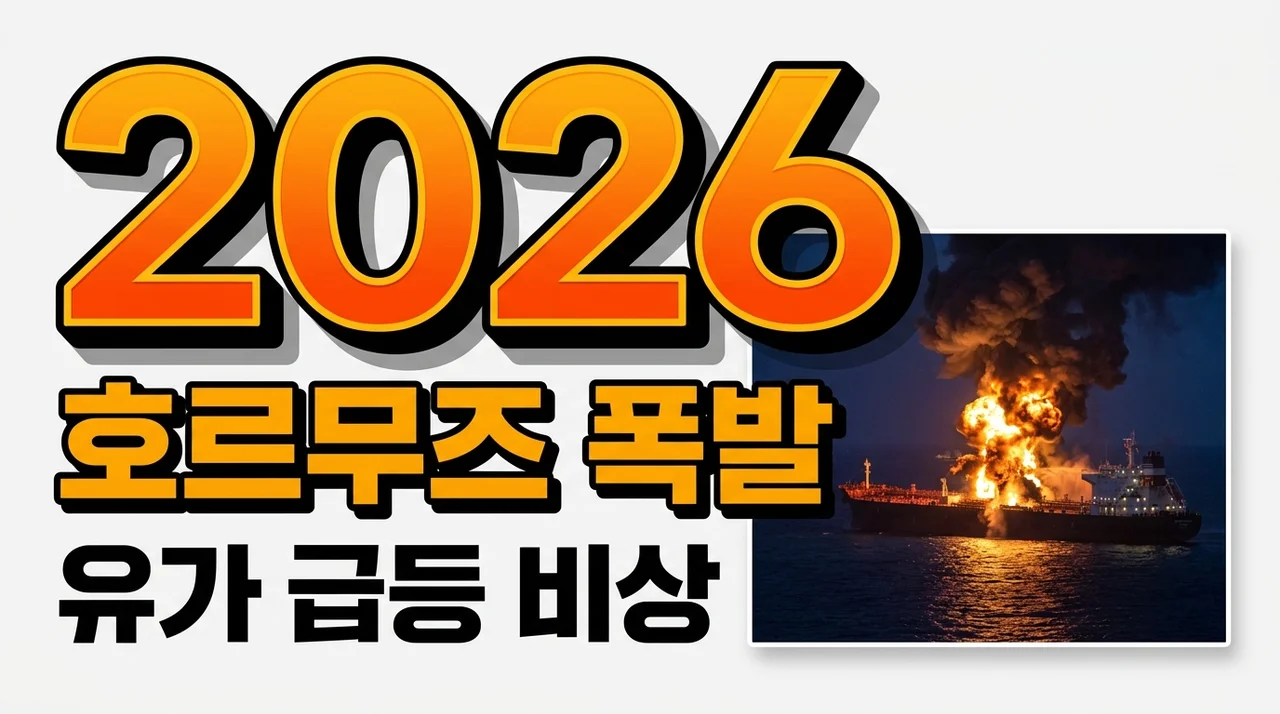 호르무즈 해협 유조선 폭발 충격, 국제 유가 및 해상 물류 비상 분석