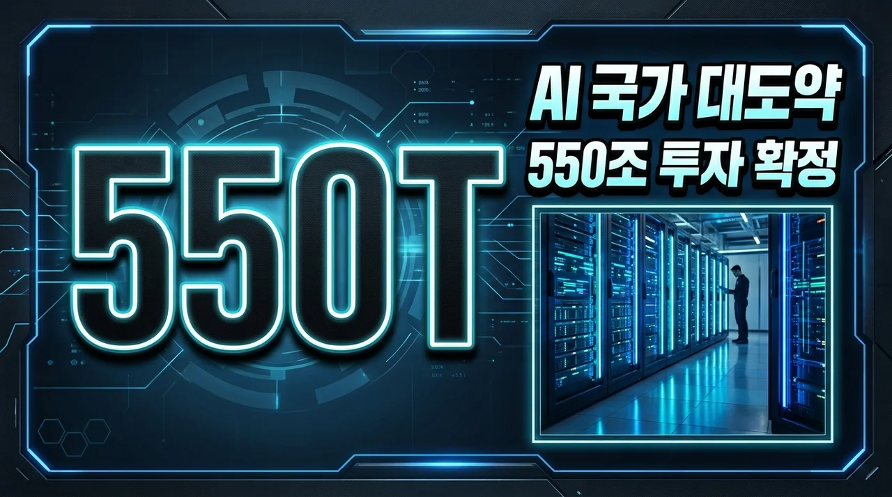 [리얼후기/비교] AI 데이터센터 550조 투자와 1인 1 AI 에이전트 시대 전망