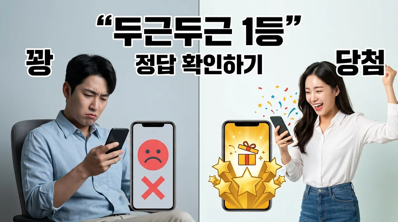 두근두근 1등 찍기 정답 및 공략 가이드 (2026년 7월 20일)