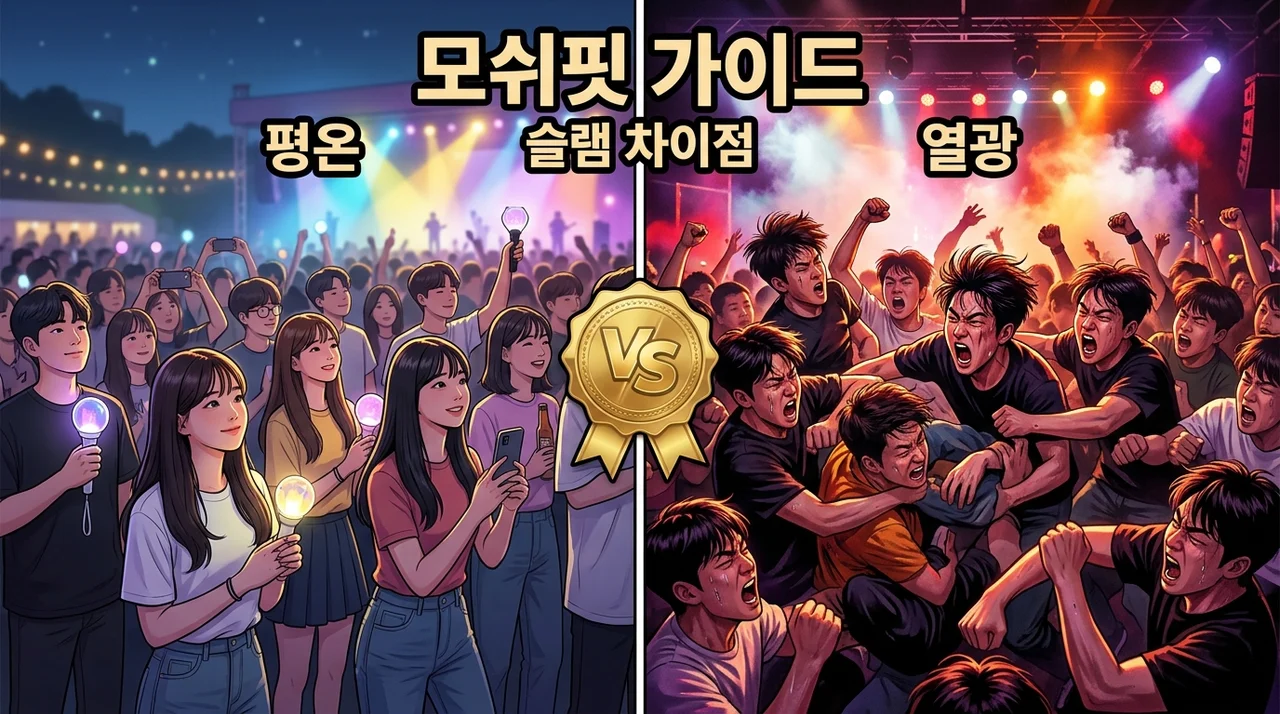 모쉬핏 뜻 유래 슬램 차이와 공연장 에티켓 완벽 정리