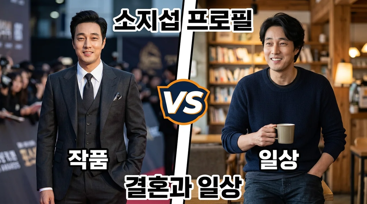 소지섭 프로필 나이 아내 조은정 결혼 자녀 및 작품 활동 총정리