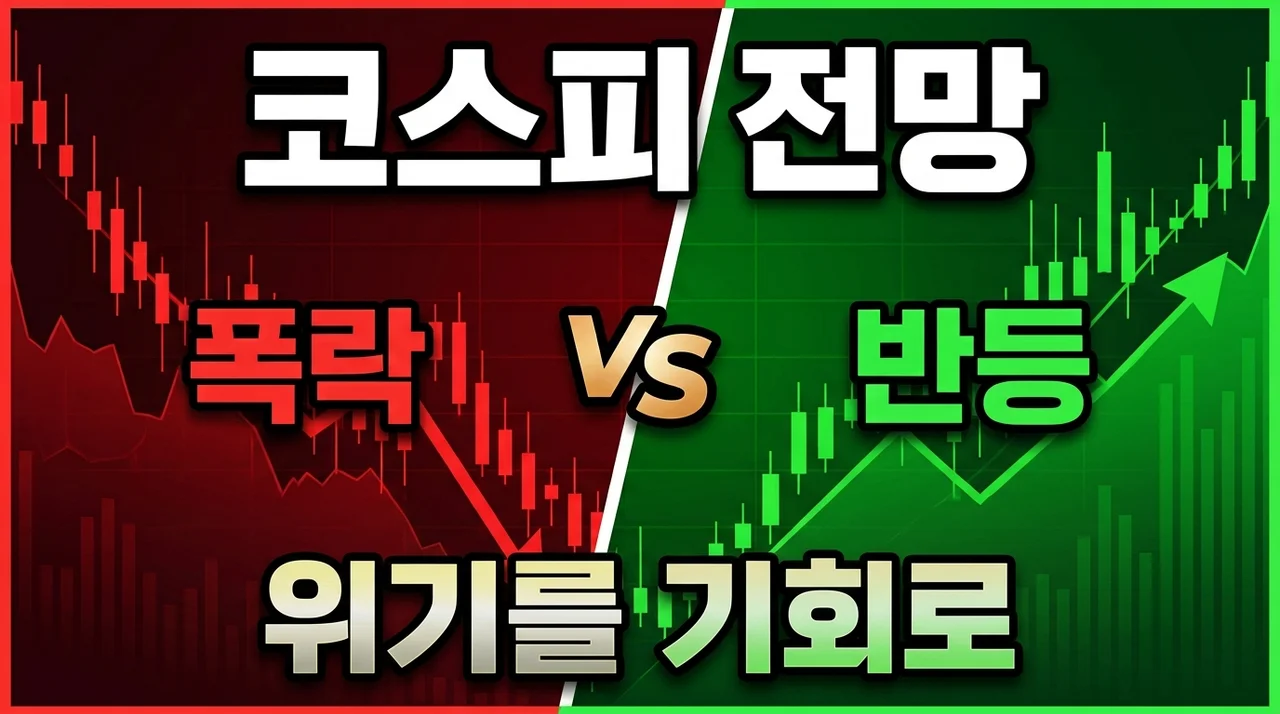 코스피 전망: 하락 이유와 반등 포인트 및 투자 전략 총정리