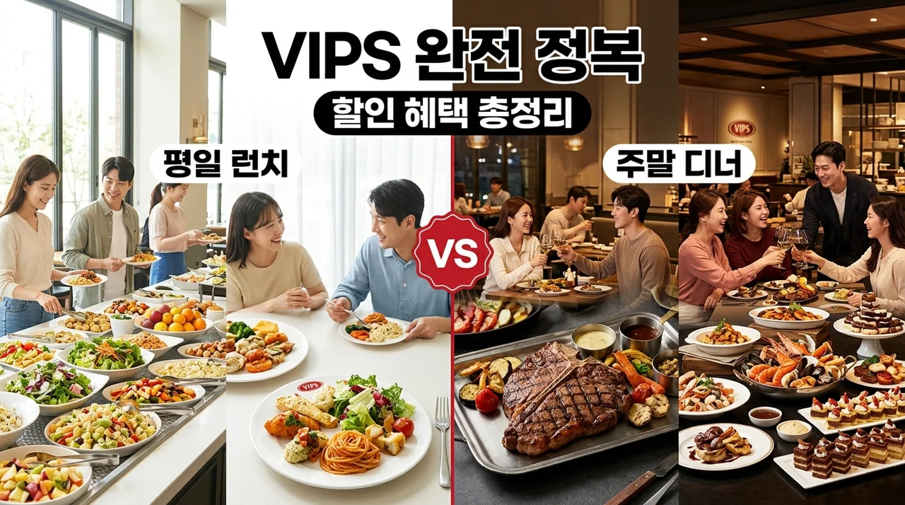 빕스 샐러드바 가격 메뉴 할인 총정리 (2026 여름 시즌 가이드)