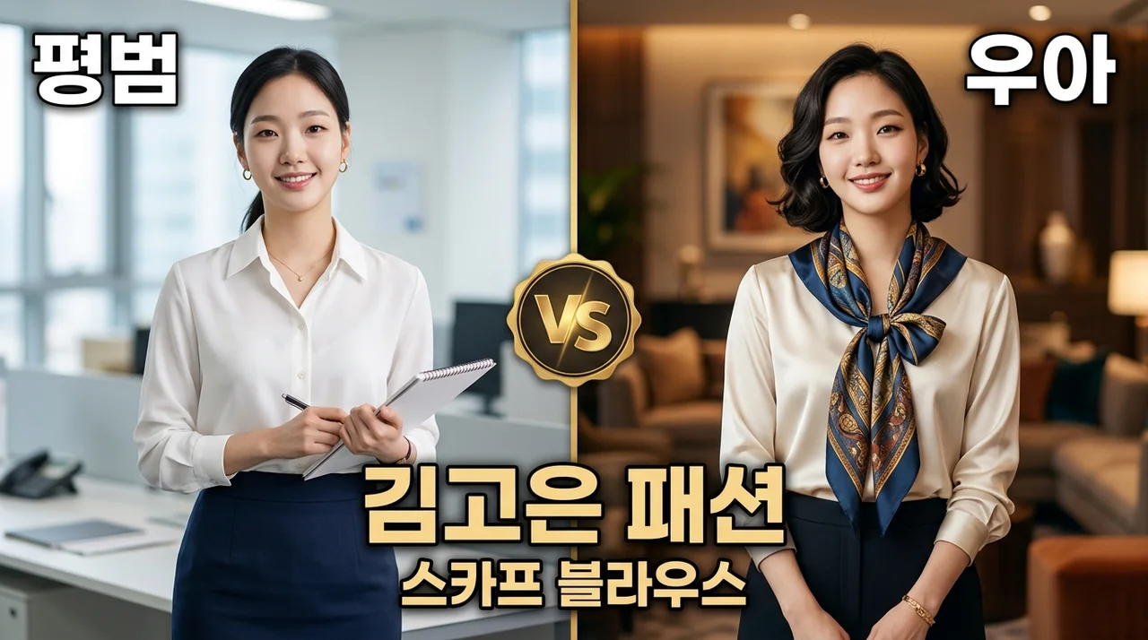 김고은 패션 스카프 블라우스 코디와 14만원대 아이템 정보
