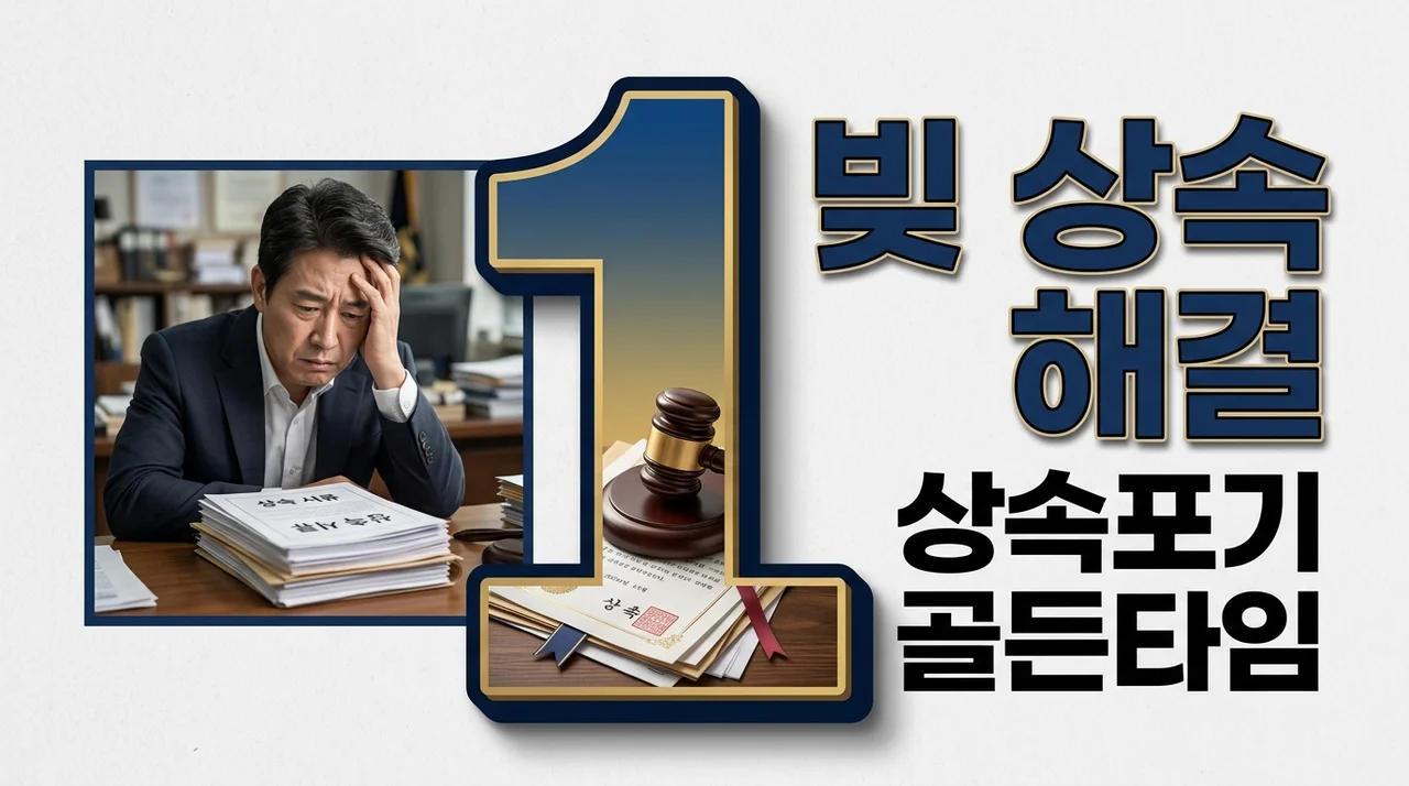 [리얼후기/비교] 상속포기 기간 놓친 대습상속 빚 1억 해결 방법과 주의사항